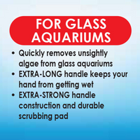 Thumbnail for API ALGAE SCRAPER FOR GLASS AQUARIUMS - EXTRA LONG