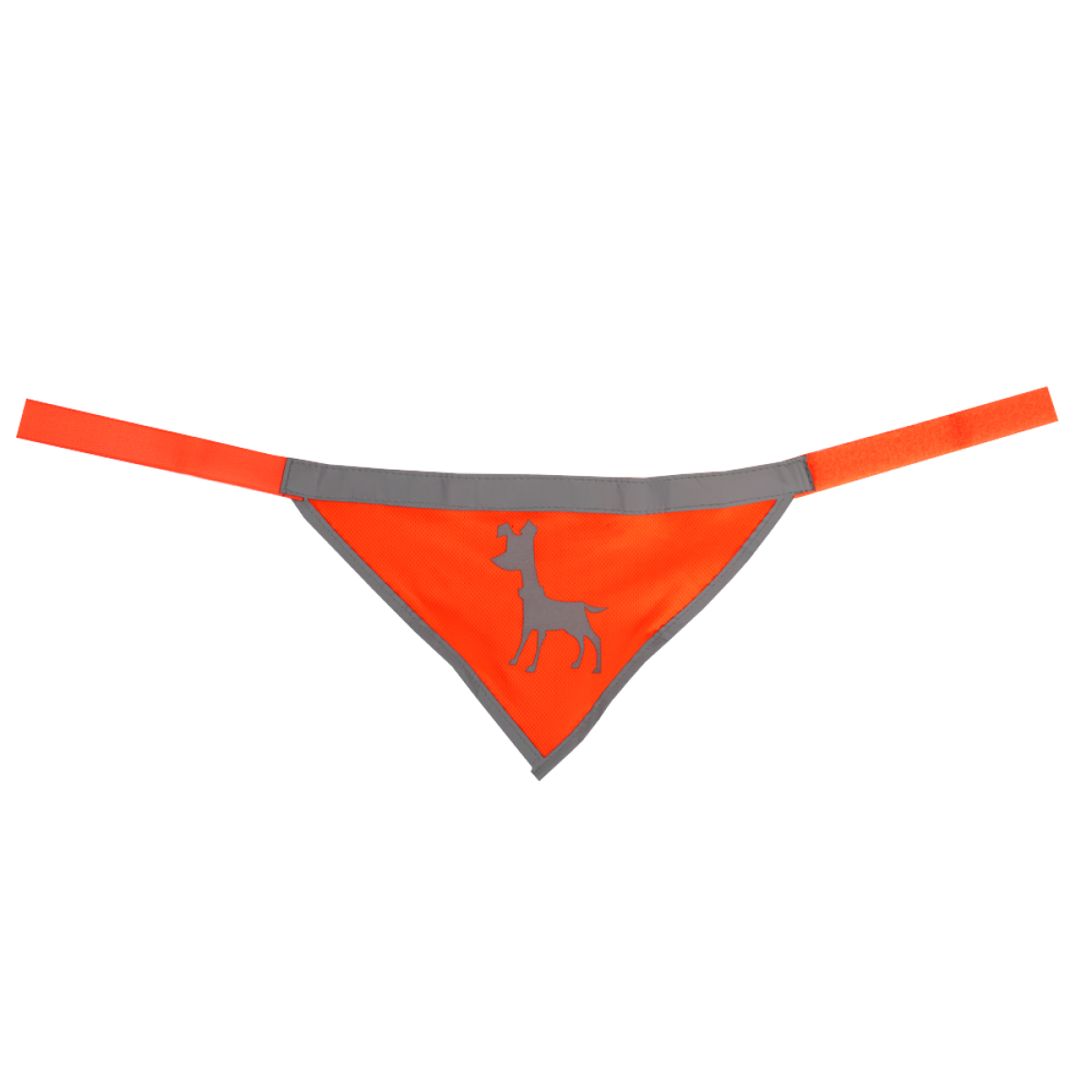 Visibility Dog Bandana, Medium - Neon Orange