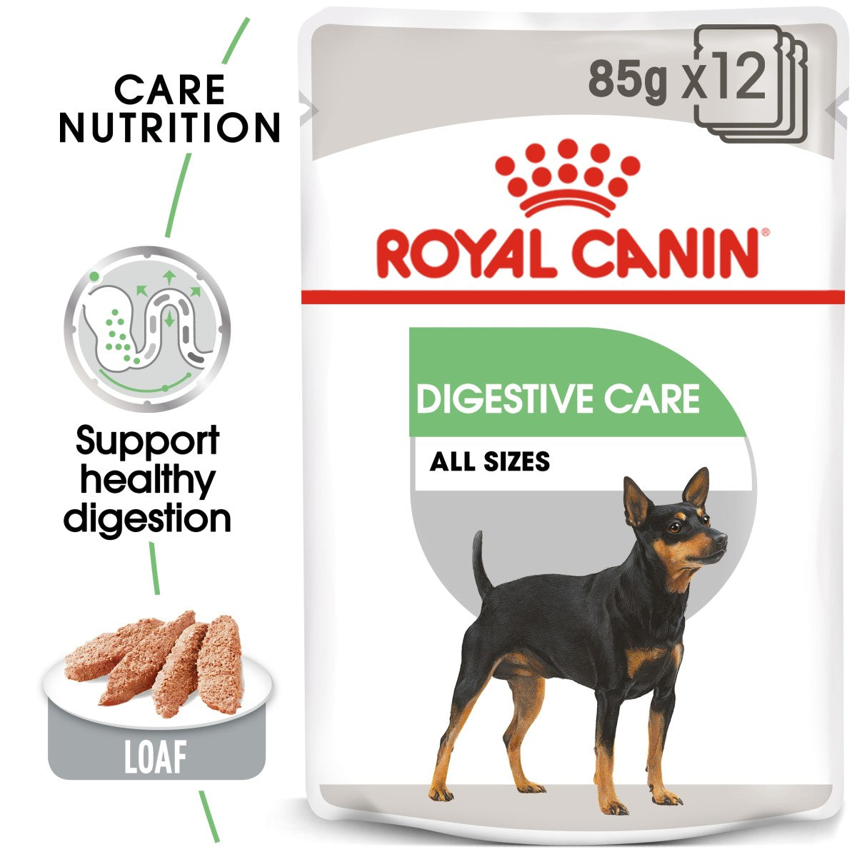 Canine Care Nutrition Digestive Care (WET FOOD - Pouches) 12 x 85g