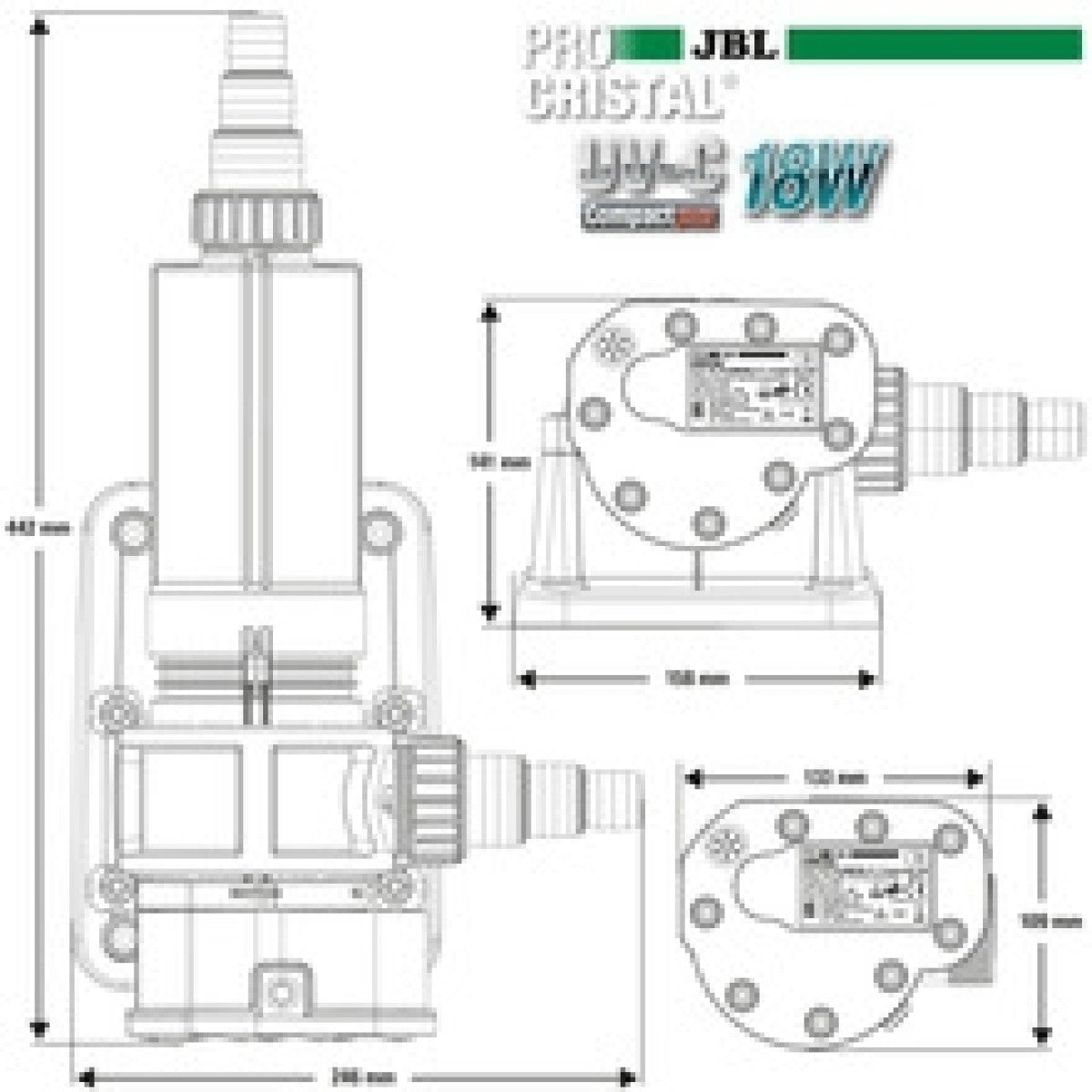 JBL Procristal UV-C Compact plus 18 W