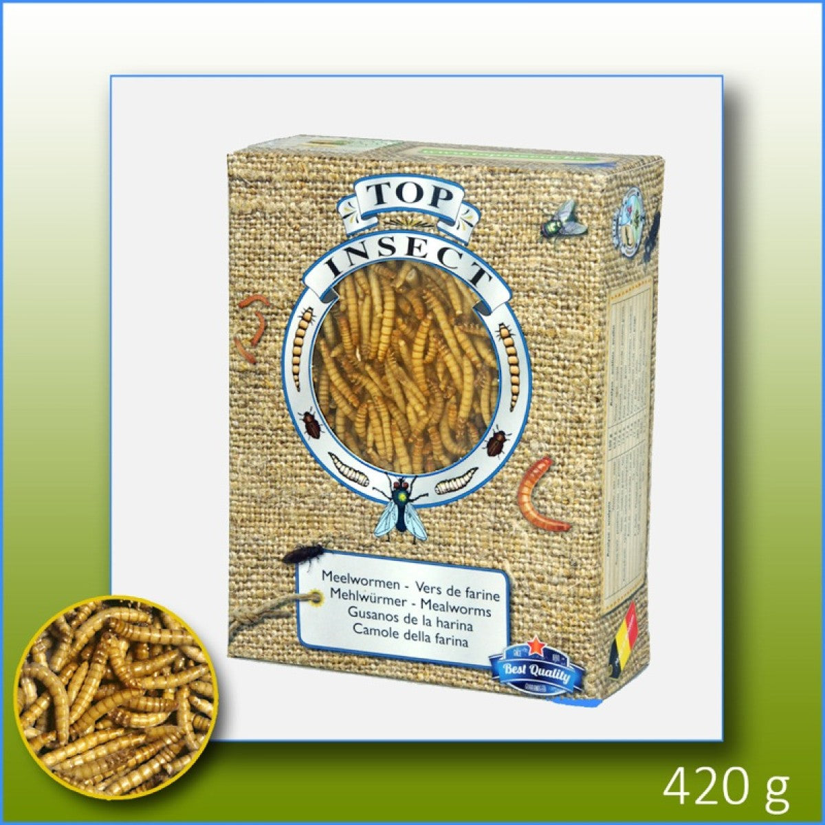 Frozen Mealworms 1 L