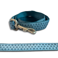 Thumbnail for Mylord Leatherette Dog Leash 120 x 2.5 cm, Light Blue