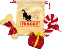 Thumbnail for CHRISTMAS DOG TOY SANTA BAG 21 cm