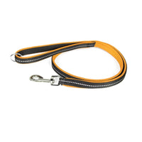 Thumbnail for POWAIR leash - orange - 1,2 m with handle - large carabiner