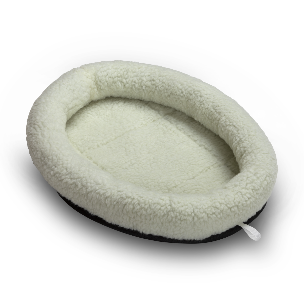 Mikki Cat Snoozer Pet Bed Pillow, Medium, White