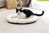 Thumbnail for Mikki Cat Snoozer Pet Bed Pillow, Medium, White