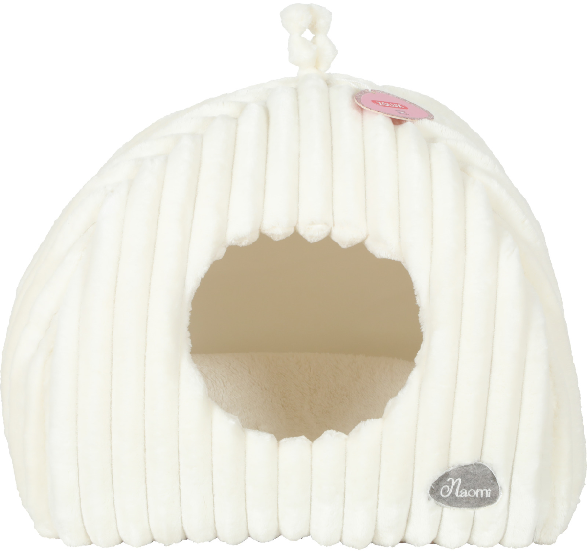 NAOMI QUILTED IGLOO XL BEIGE 47CM