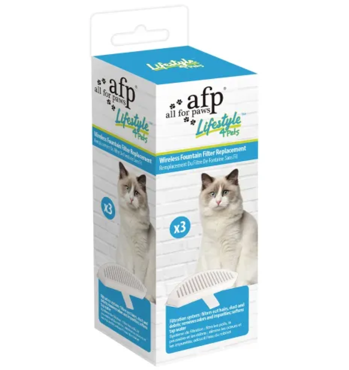 Lifestyle 4 Pets - Wireless Fountain Filter Replacement 3pk