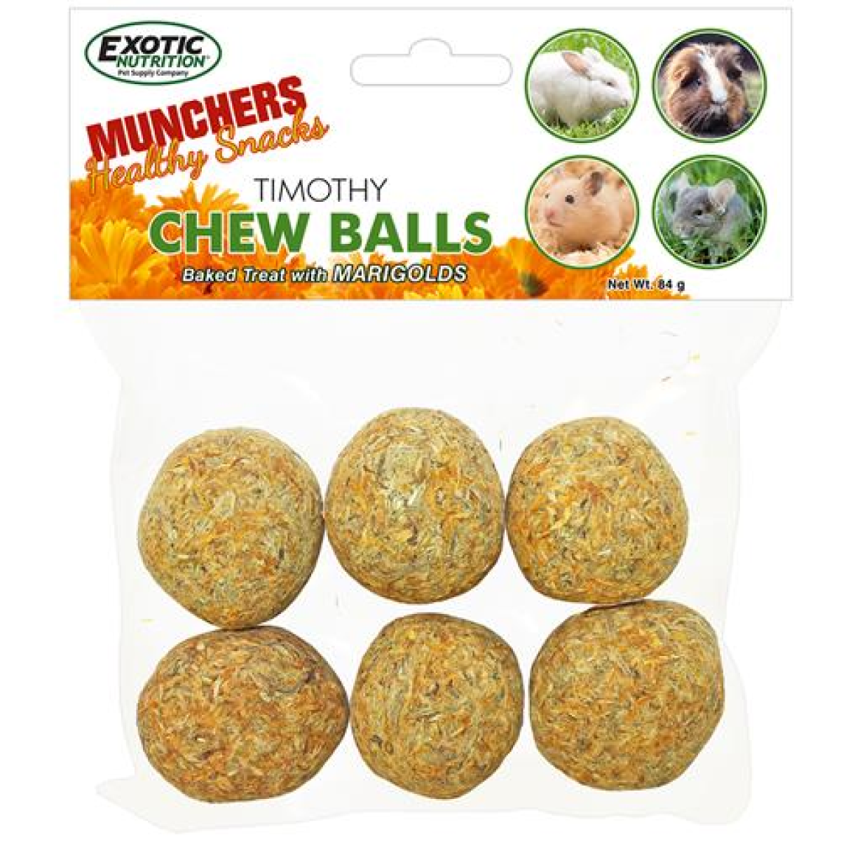 Munchers Marigold & Timothy Chew Balls - 6 pcs