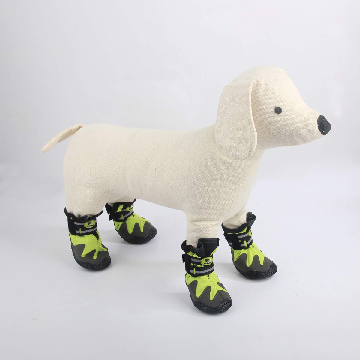 Outdoor Dog Shoes - Green / L