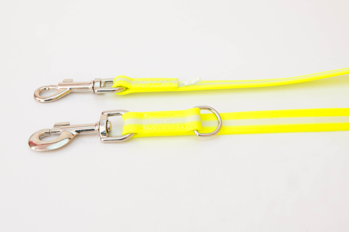 IDC Lumino Adjustable Leash - Sun / Width 1.9 cm & Length 2.2 Meter