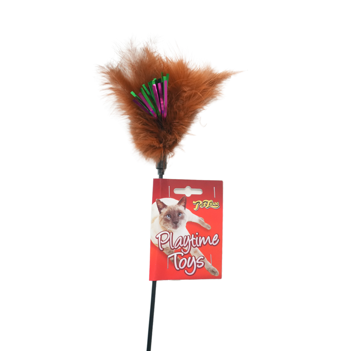 Kat Tikkler Feather with Ribbon - Assorted Colours