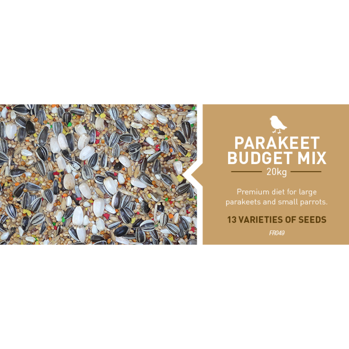 Parakeet Budget Mix 20 KG