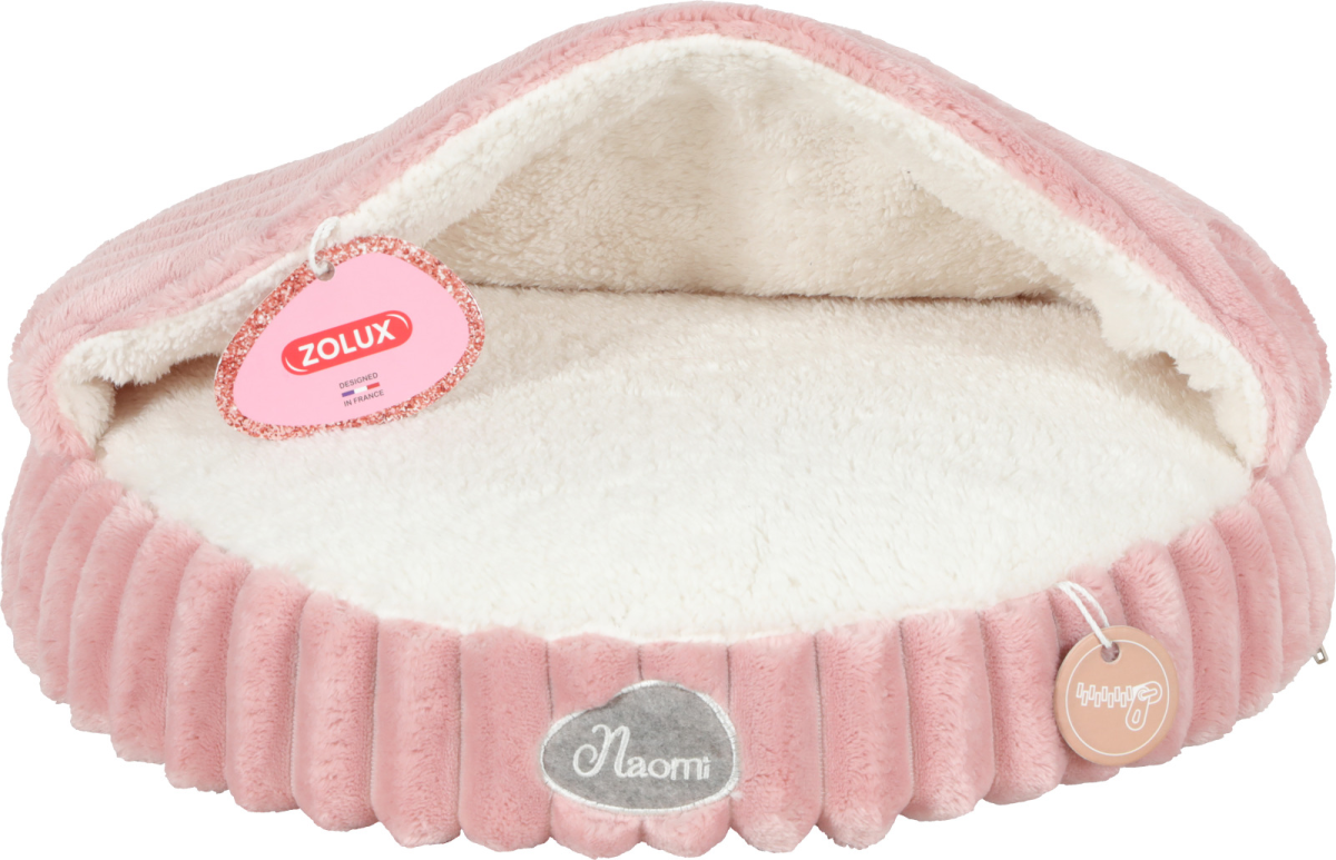 NAOMI CUSHION WITH REMOVABLE COVER 45CM - PINK