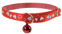 Thumbnail for Reflective Heart Collar Red