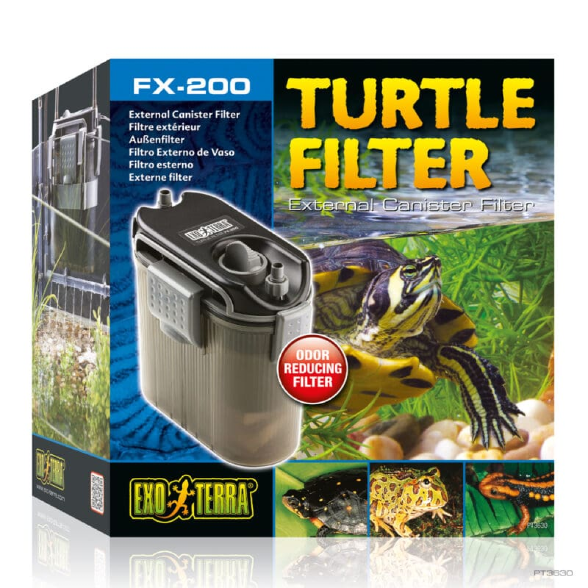 Exo Terra Turtle External Canister Filter FX-200