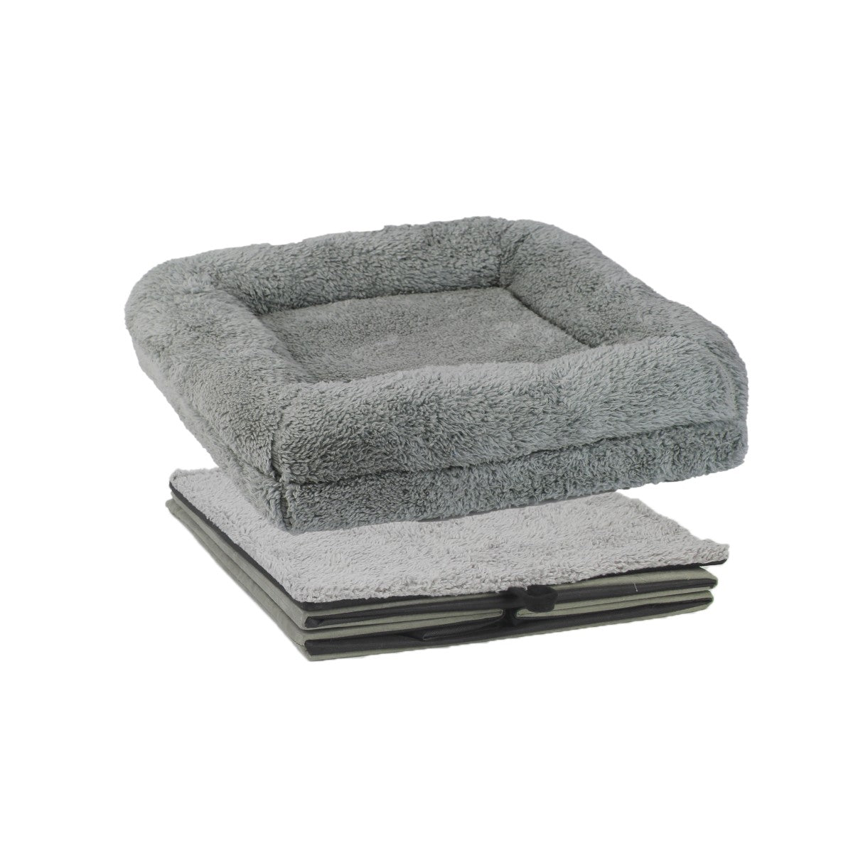 Lambswool 2 in 1 Cat Castle - Grey