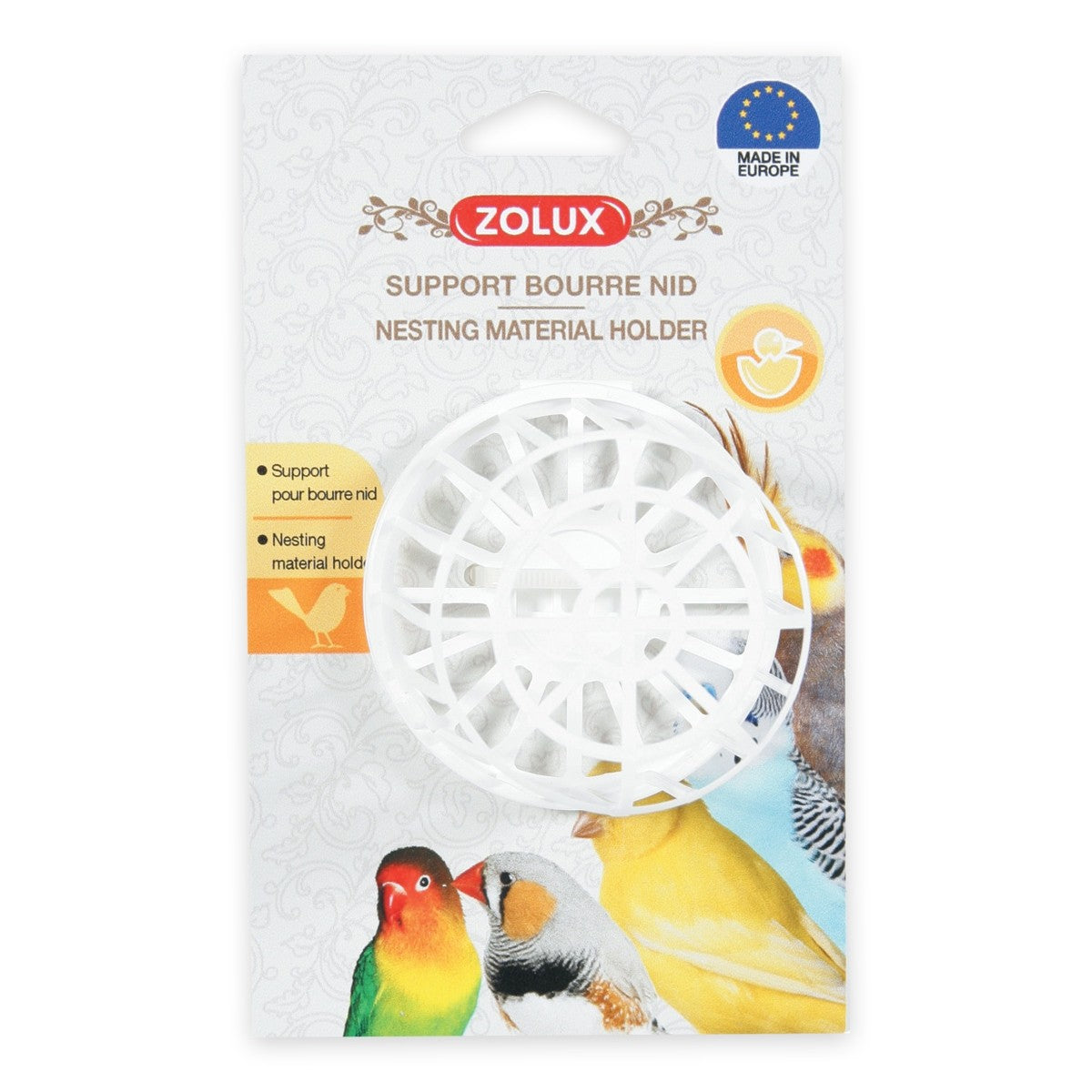 Nesting Material Holder