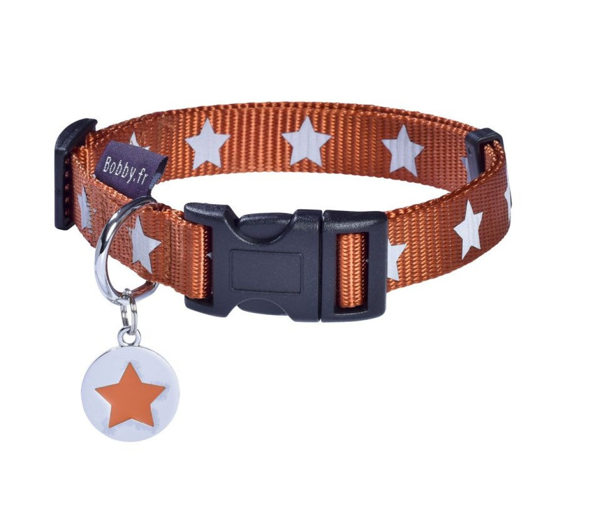 Midnight Collar - Orange / Small