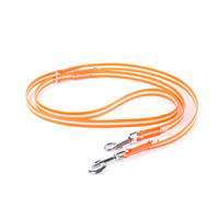 Thumbnail for IDC Lumino Adjustable Leash - UV Orange / Width 1.9 cm & Length 2.2 Meter