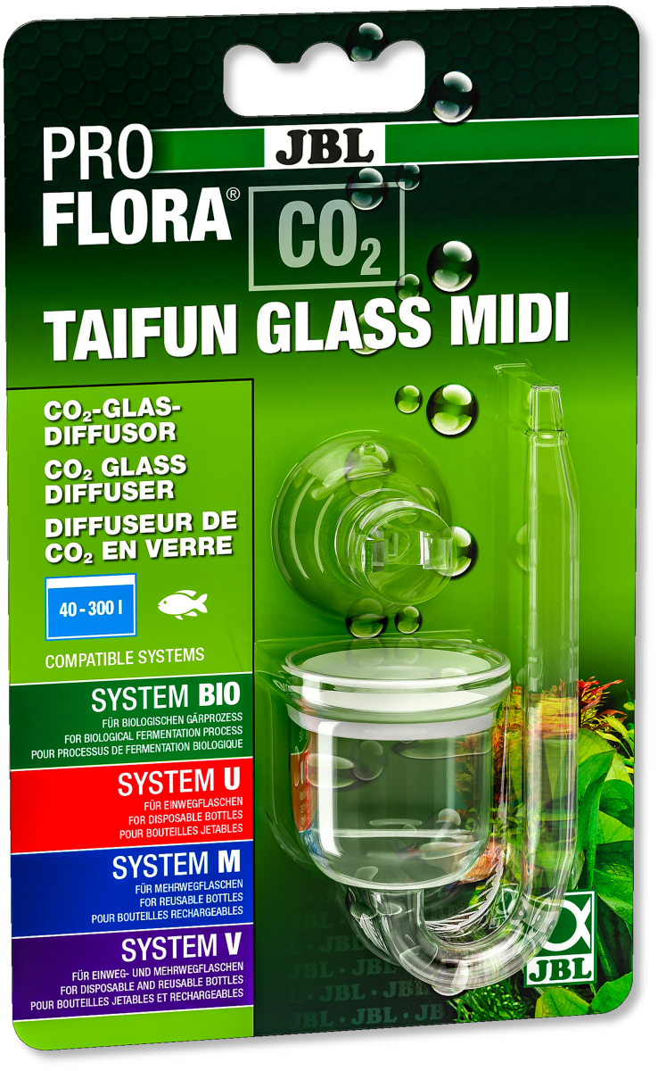 JBL PROFLORA CO2 TAIFUN GLASS MIDI