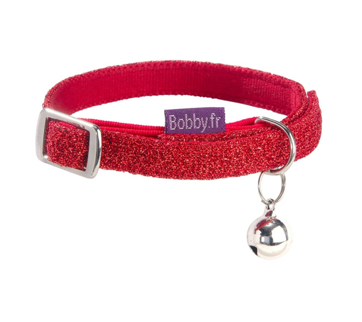 Disco Cat Collar - Red / XS