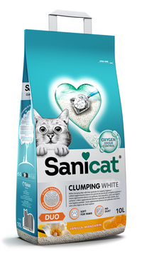 Thumbnail for SANICAT CLUMPING WHITE DUO 10 L