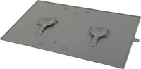 Thumbnail for Silicone Bowl Mat with Suction Cup, Grey