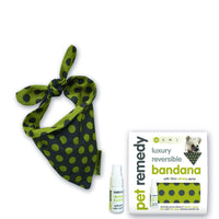 Thumbnail for Pet Remedy Bandana Calming Kit - XS