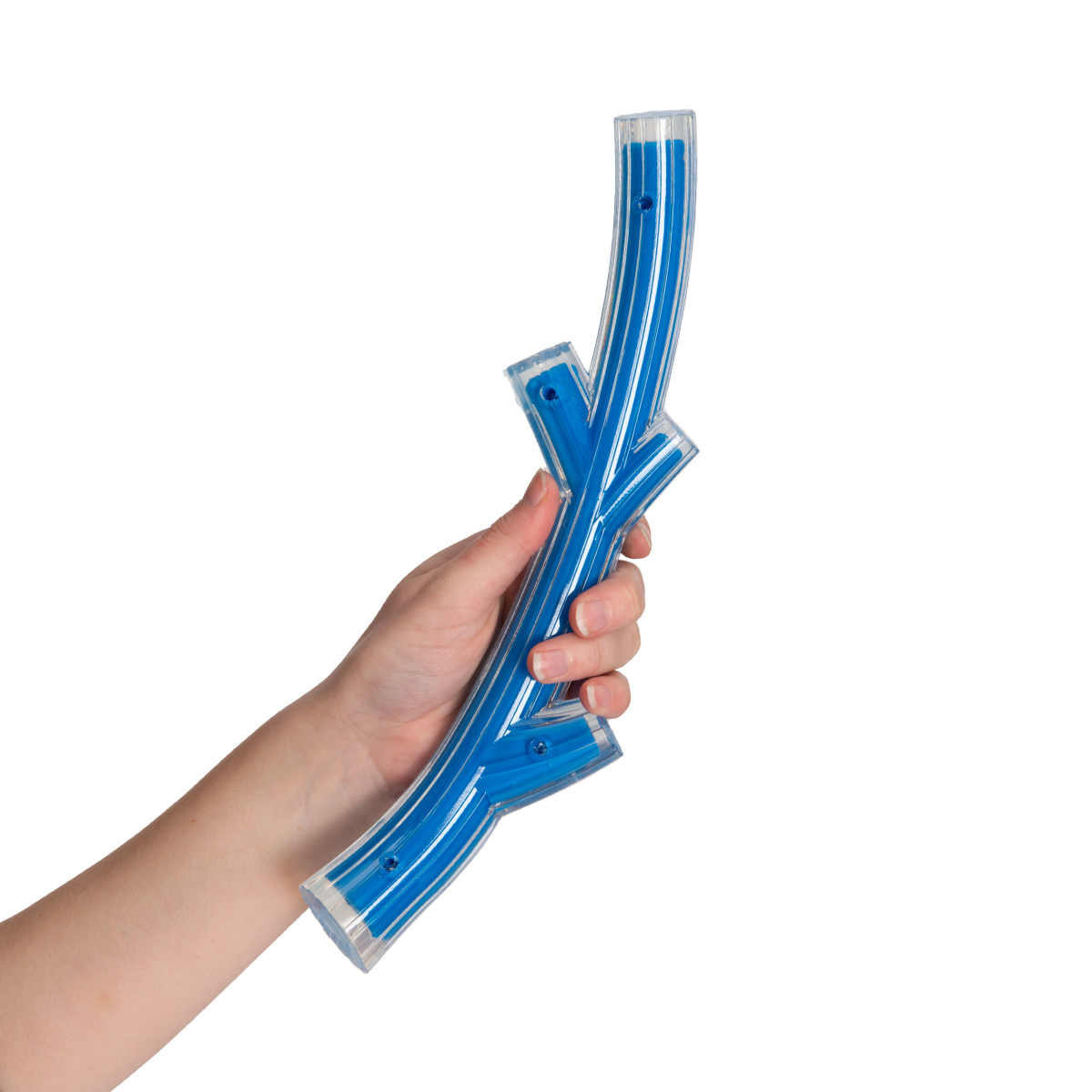 Zeus Duo Stick, 30cm, Blue, Bacon Scent