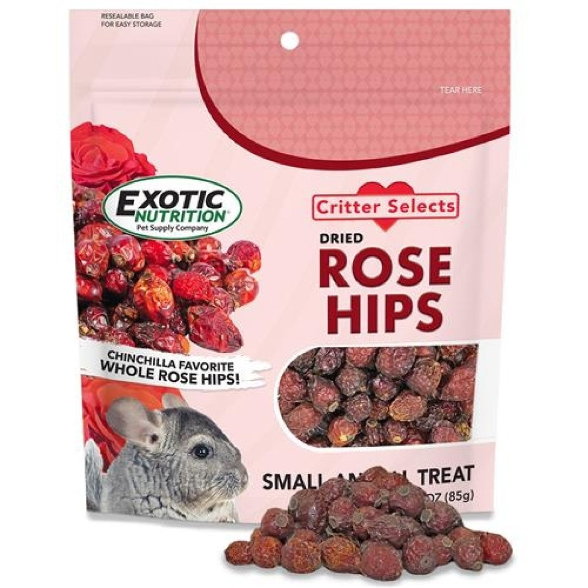 Critter Select's Rose Hip Treats 3 oz