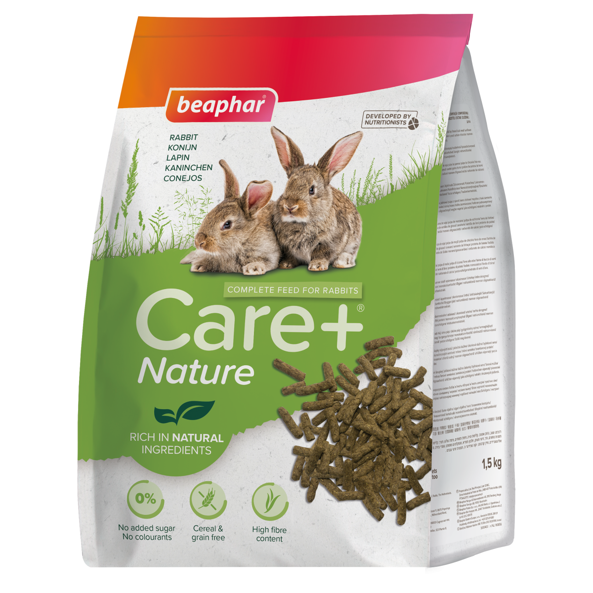 Care+ Nature Premium Food Rabbit 1.5 kg