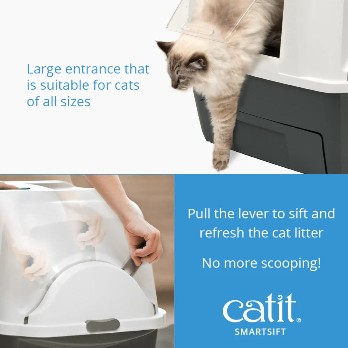 SmartSift Sifting Cat Pan