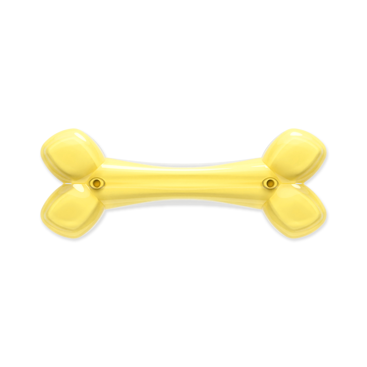 Zeus Duo Bone, 18cm, Yellow, Coconut Scent