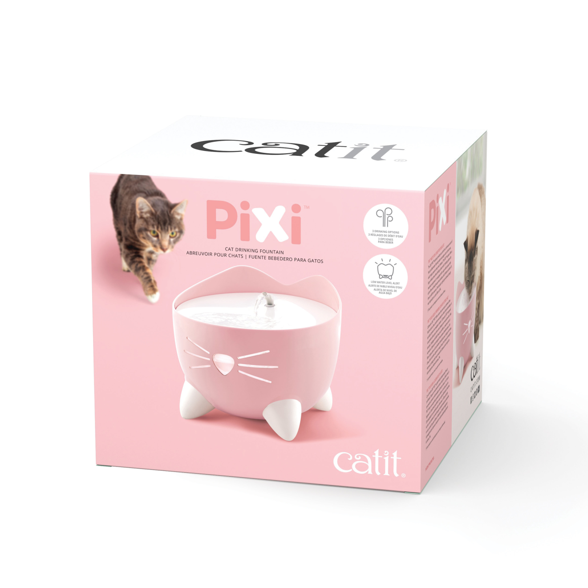 Catit Pixi Fountain - Light Pink/2.5L