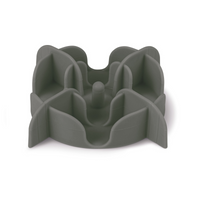 Thumbnail for Silicone Slow-Feeding Bowl Insert Small, Grey