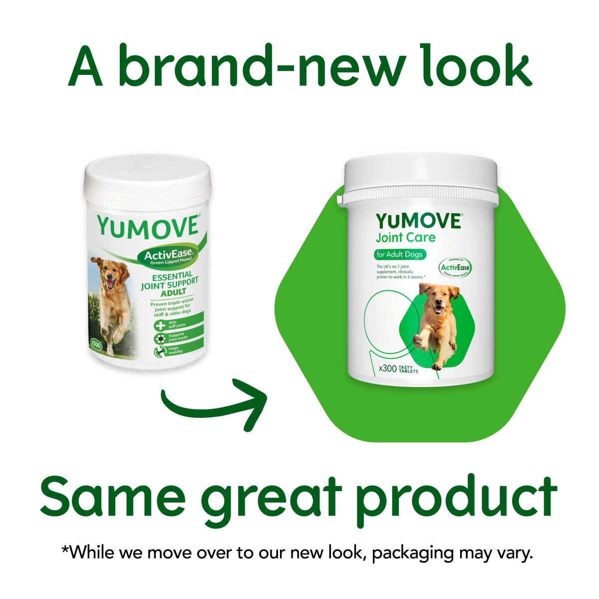 YuMOVE Joint Care for Adult Dogs 300 tabs