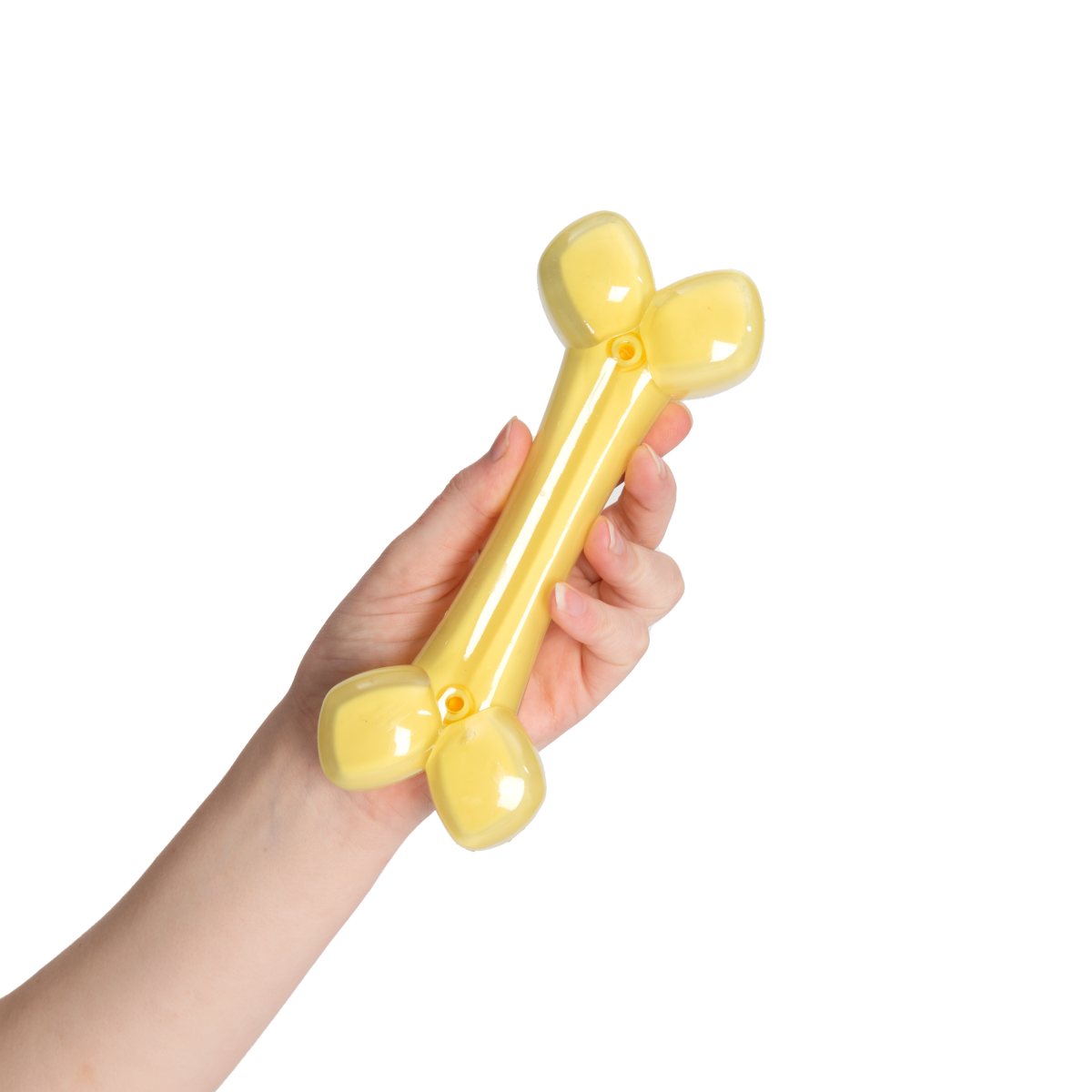 Zeus Duo Bone, 18cm, Yellow, Coconut Scent