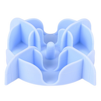 Thumbnail for Silicone Slow-Feeding Bowl Insert Small, Blue