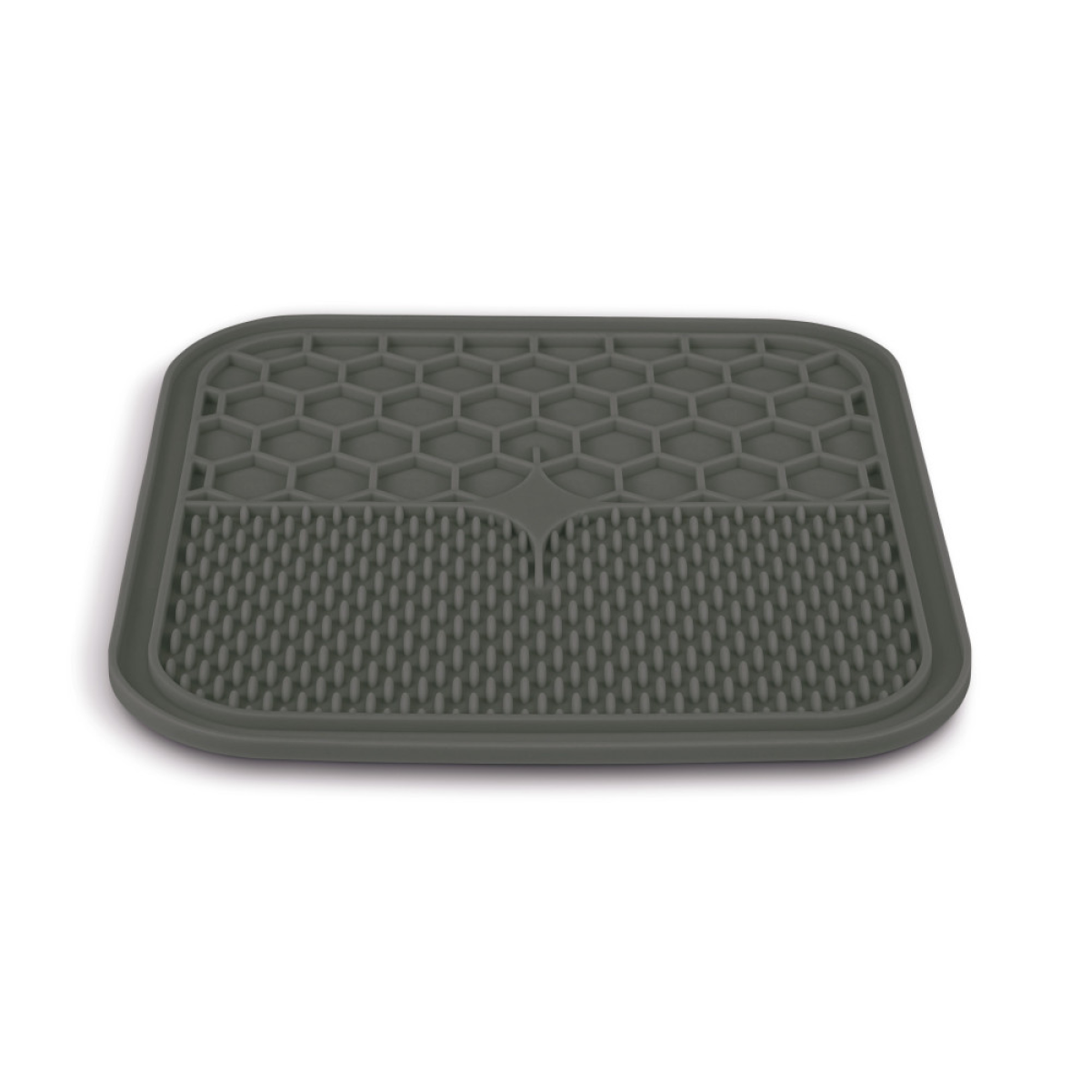 Silicone Licking Mat Medium, Grey