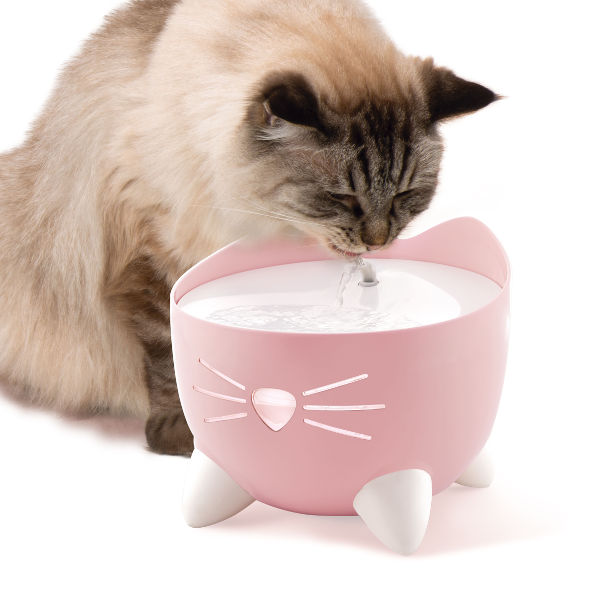 Catit Pixi Fountain - Light Pink/2.5L