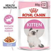 Thumbnail for Feline Health Nutrition Kitten Jelly (WET FOOD - Pouches) 12x85G