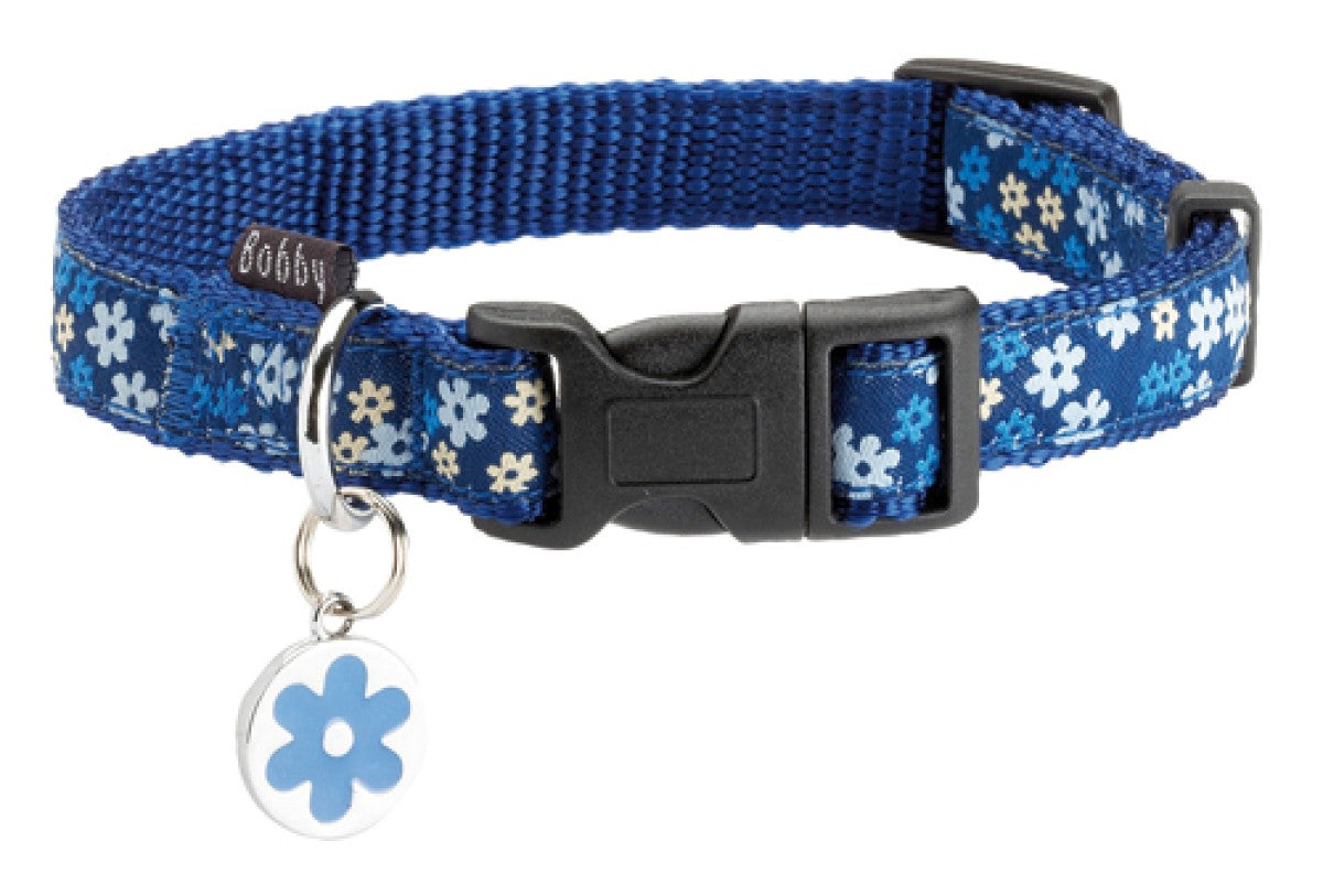 Flower Collar - Blue / Medium