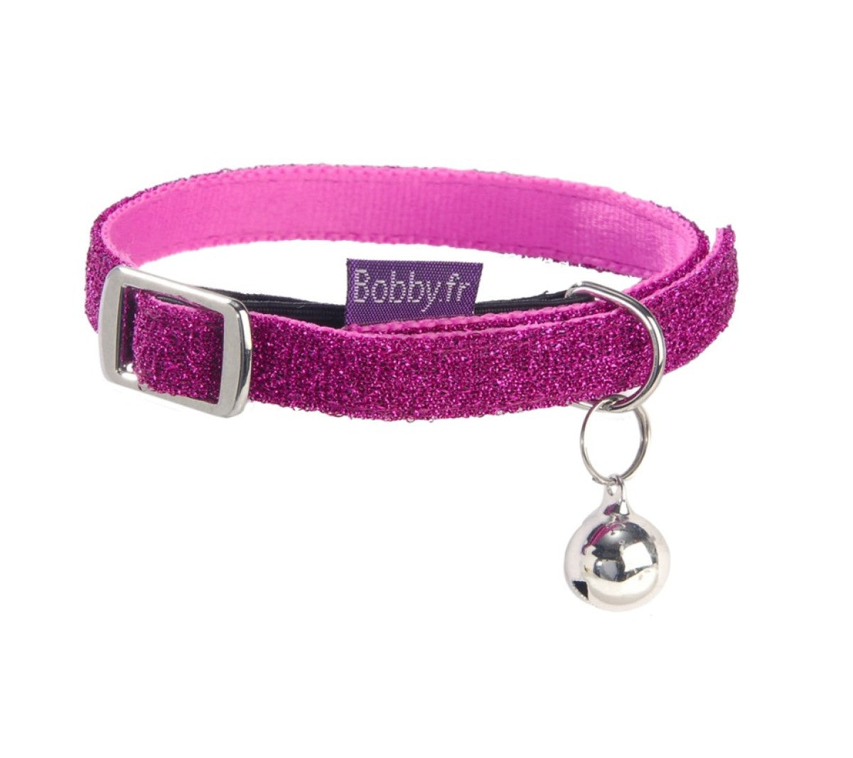 Disco Cat Collar - Pink / XS