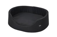 Thumbnail for Buster oval bed Black 100cm