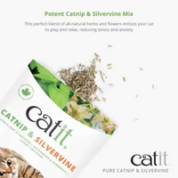 Thumbnail for Catit Dried Catnip & Silverine Mix 28g