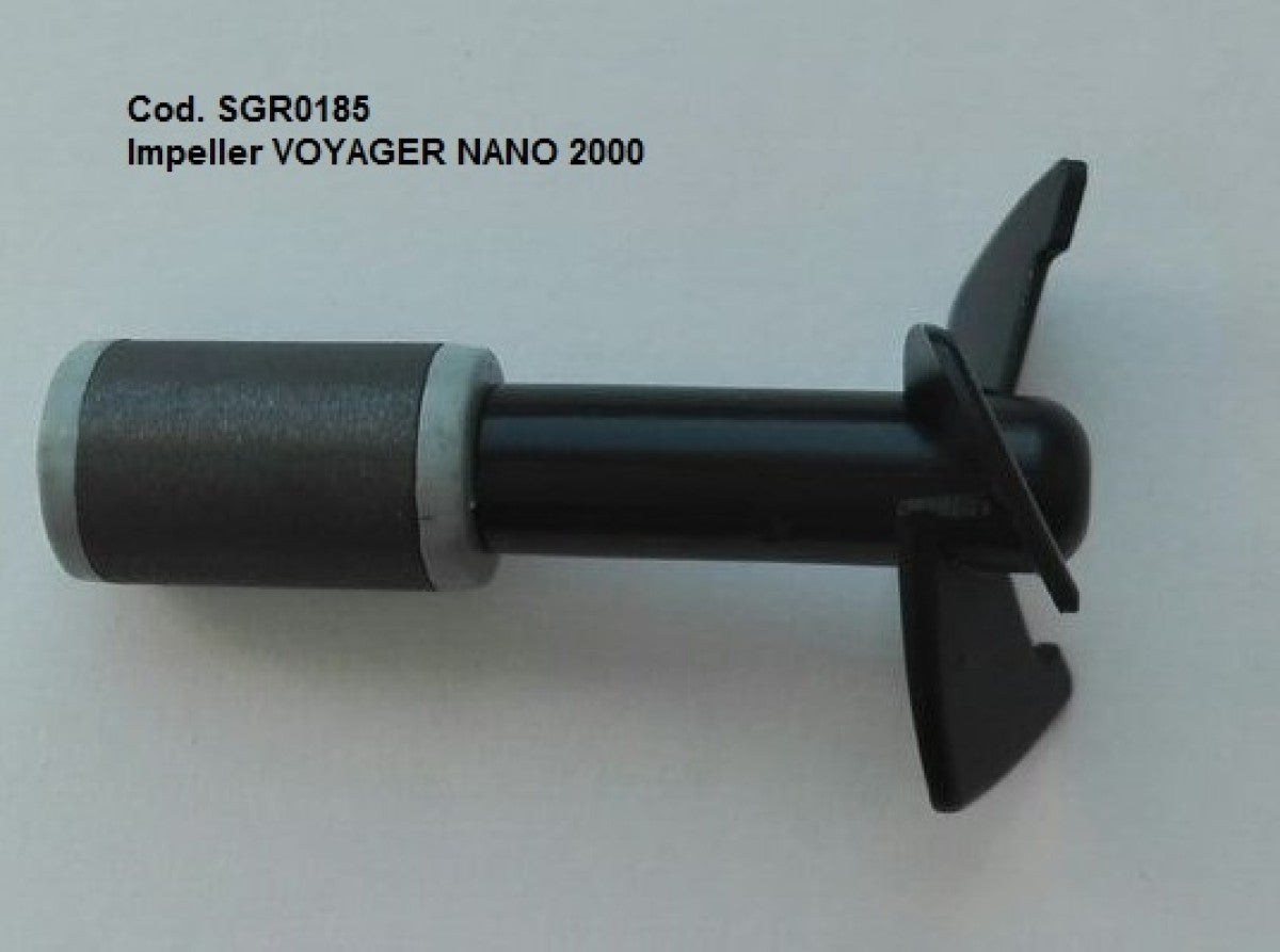 Voyager Nano 2000 (60Hz) Rotor +Stainless Steel Shaft + Rotating Mount