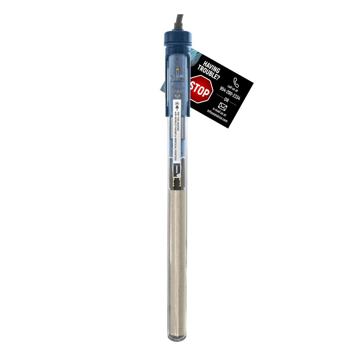 SCUBA CONTACTLESS SUBMERSIBLE HEATER 200W