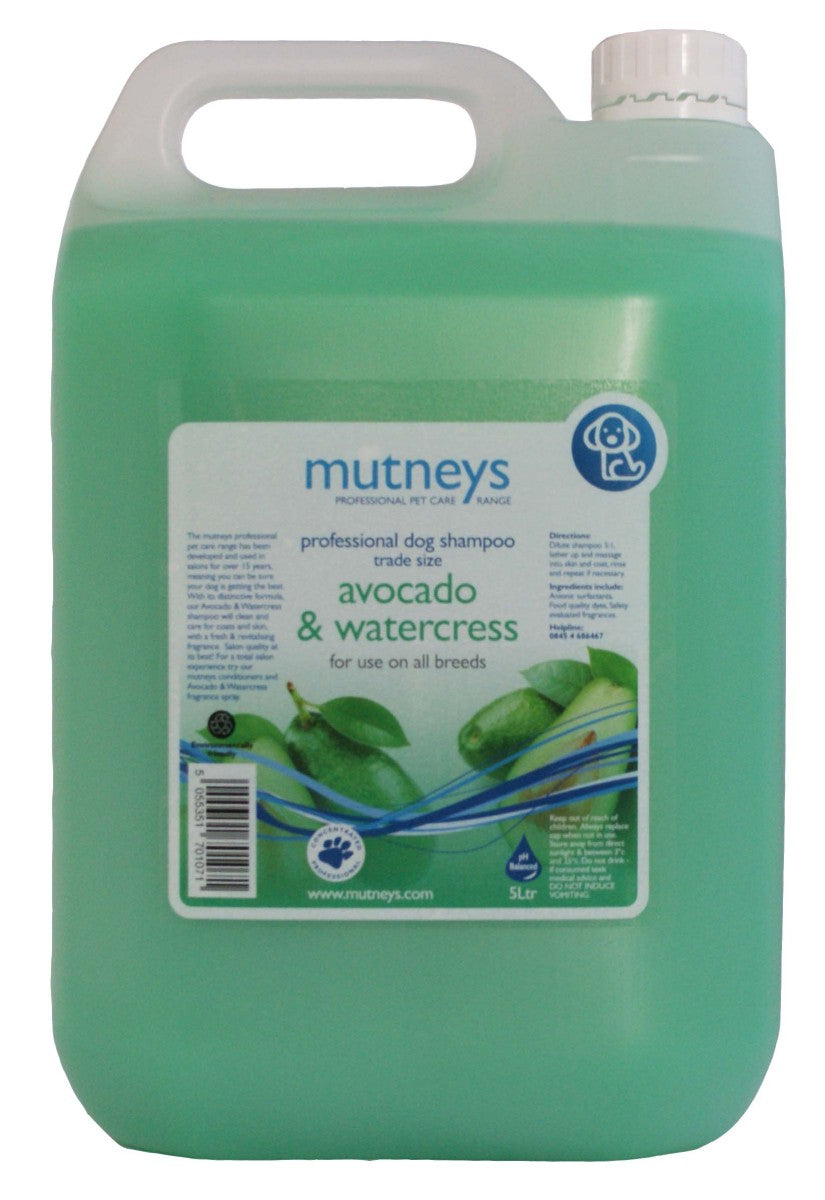 Avocado & Watercress Shampoo 5ltr