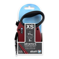 Thumbnail for Adventure retractable leash, 3 m - Extra-Small - Red